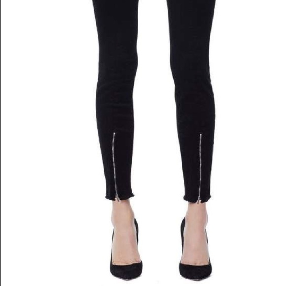 Good American black skinny jeans